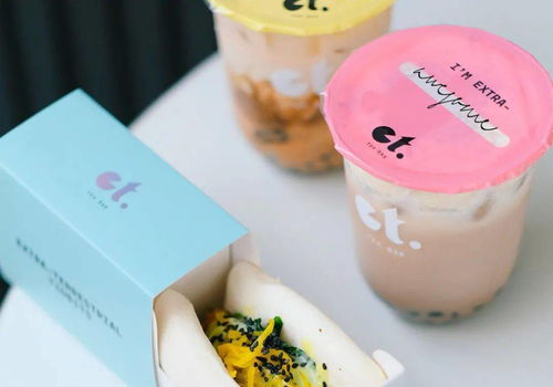 極簡甜趣 年輕茶吧的甜品新風尚